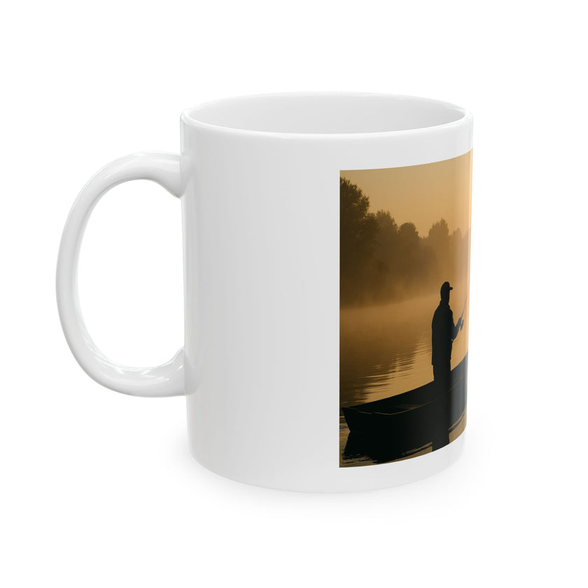 Therapy at Dawn Ceramic Mug – For Peaceful Morning Anglers
Success
