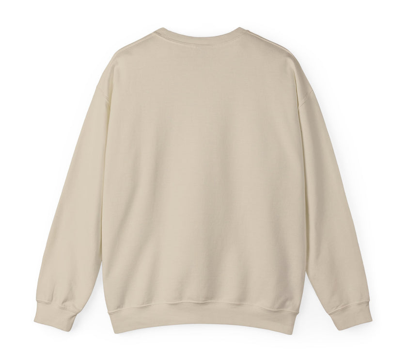 Beige sweatshirt on a white background