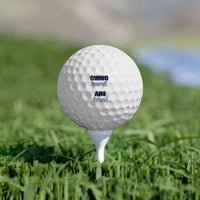 Motivational Golf Ball Set – “Swing Hard, Aim True!” (6-Pack)