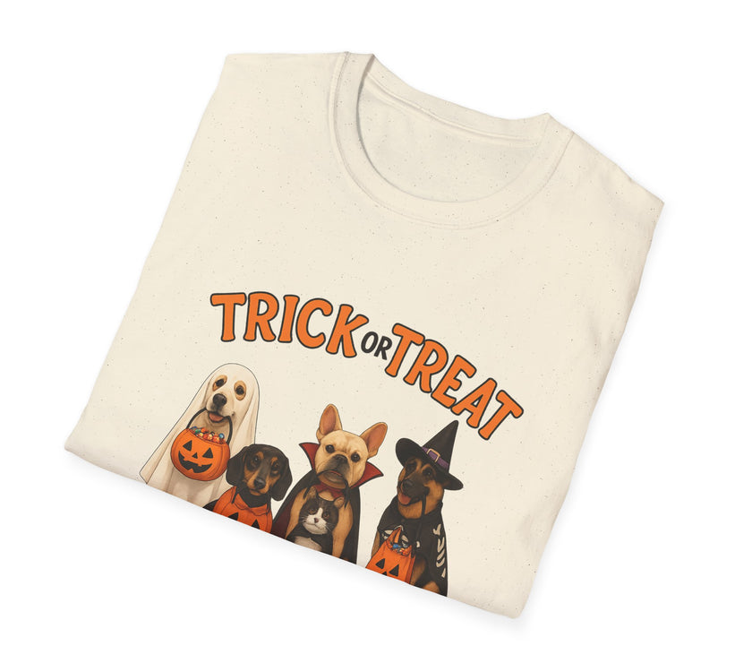 Night of the Howling Hounds — Haunted Dog Squad Trick-or-Treat Tee