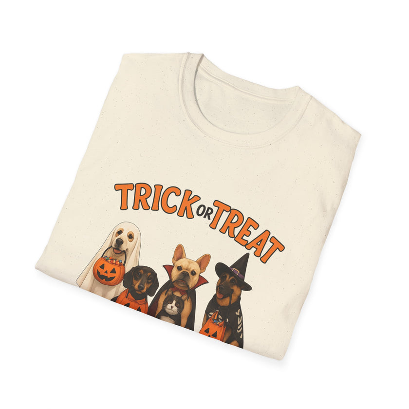 Night of the Howling Hounds — Haunted Dog Squad Trick-or-Treat Tee