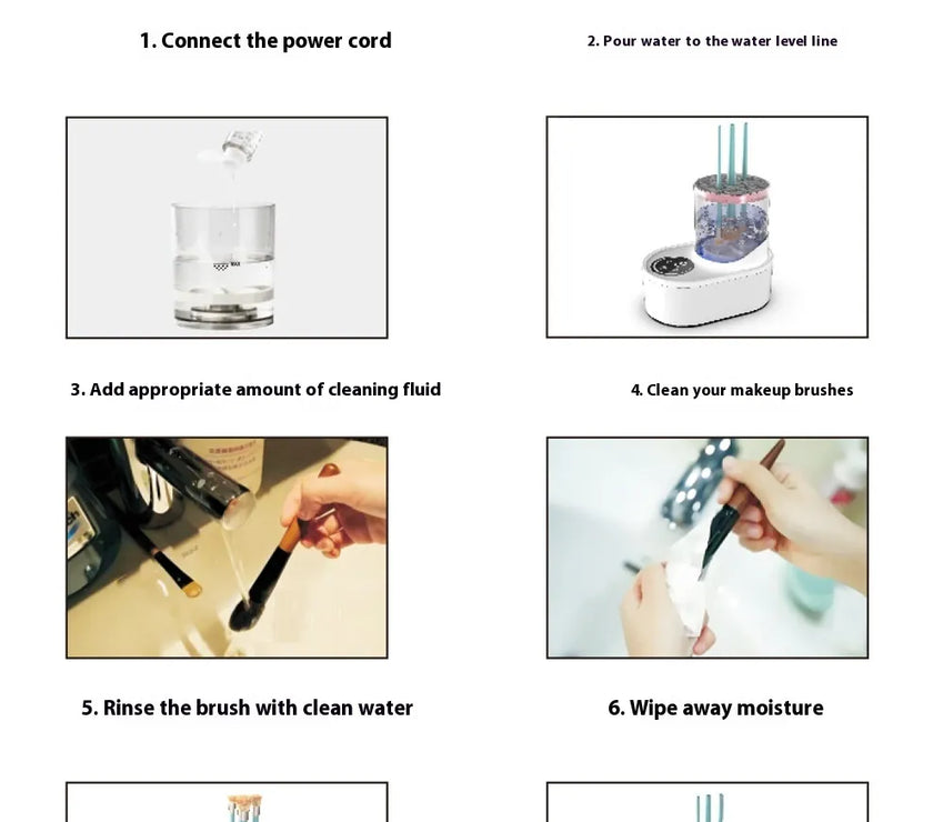 Electric Makeup Brush Cleaner & Dryer