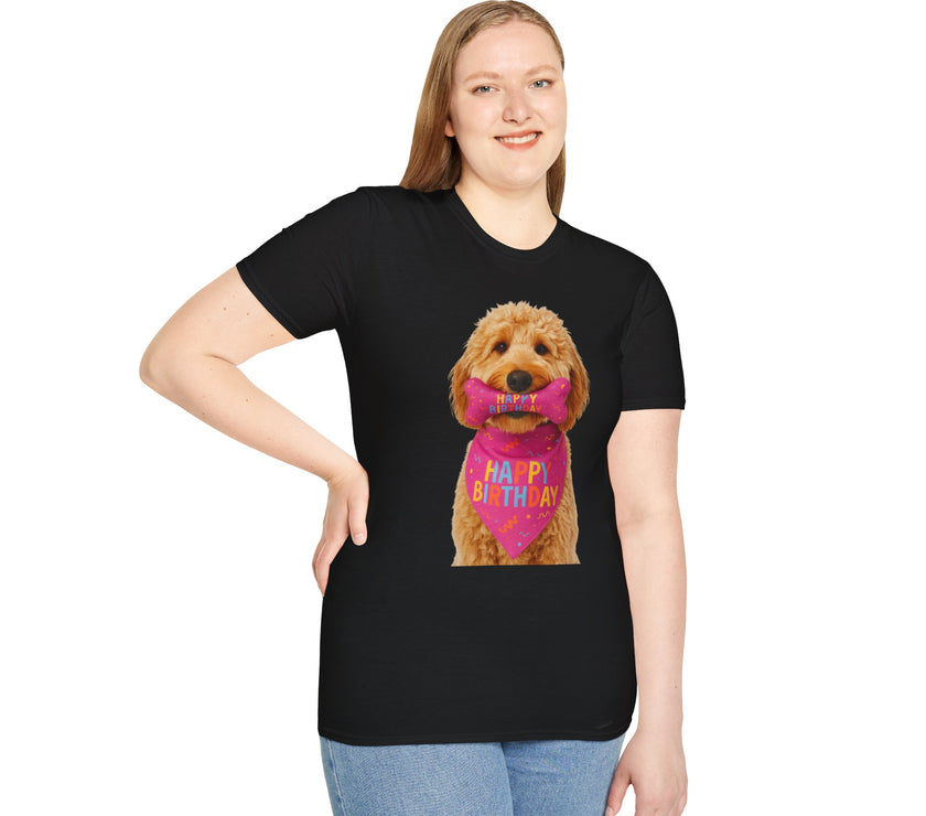Happy Birthday Dog T-Shirt – Funny Party Shirt for Dog Lovers