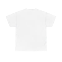 Back of a blank white t-shirt