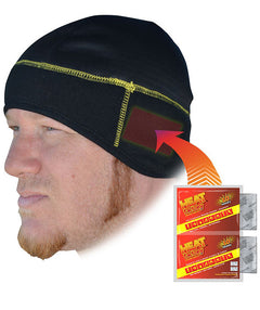 Heat Factory Men's Beanie with Disposable Warmer Pockets