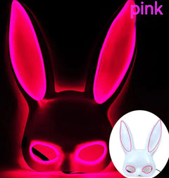  LED Bunny Mask with Long Ears!