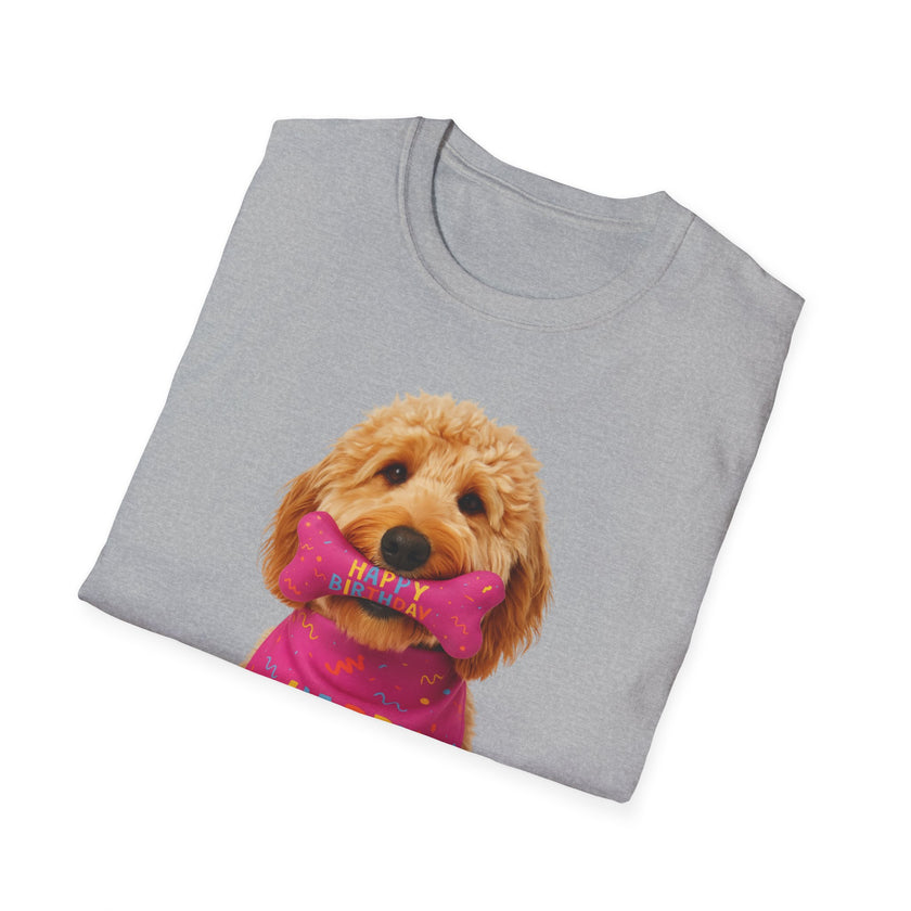 Happy Birthday Dog T-Shirt – Funny Party Shirt for Dog Lovers