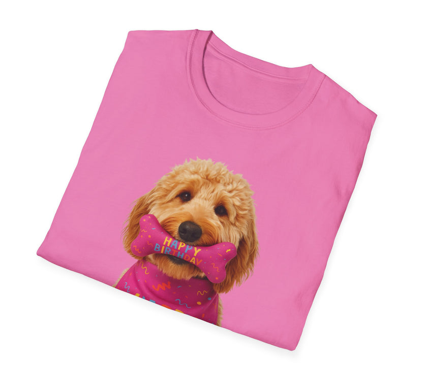 Happy Birthday Dog T-Shirt – Funny Party Shirt for Dog Lovers