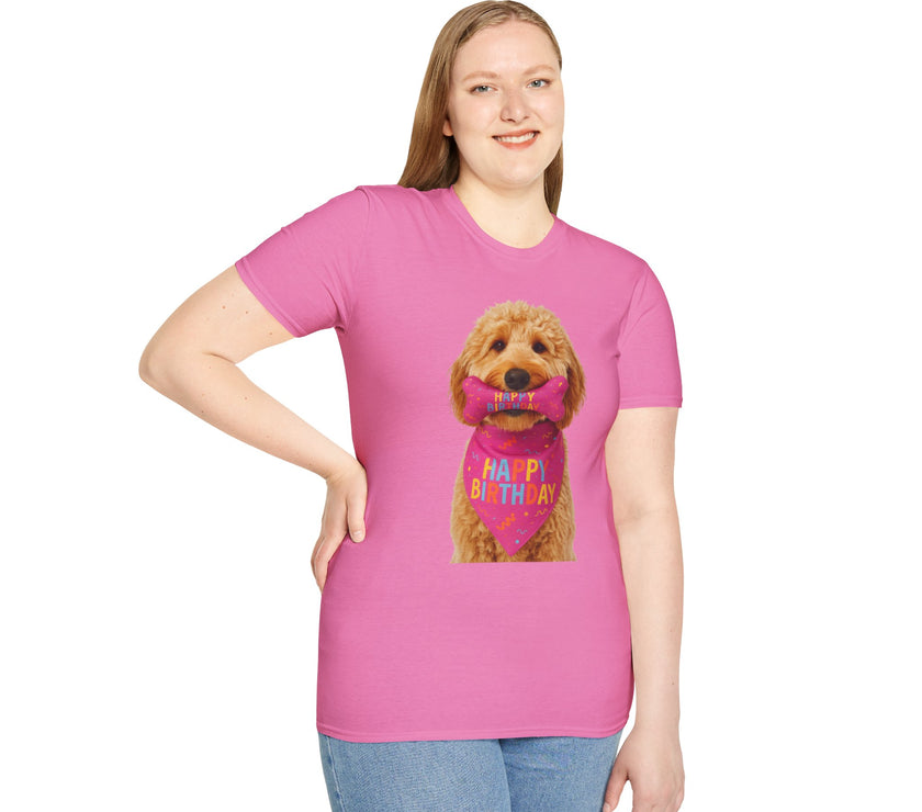 Happy Birthday Dog T-Shirt – Funny Party Shirt for Dog Lovers