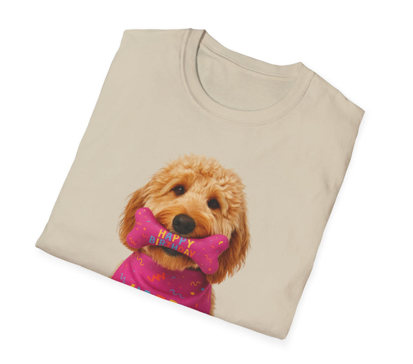 Happy Birthday Dog T-Shirt – Funny Party Shirt for Dog Lovers
