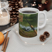 Gone Fishin’ Ceramic Mug for Fishermen
