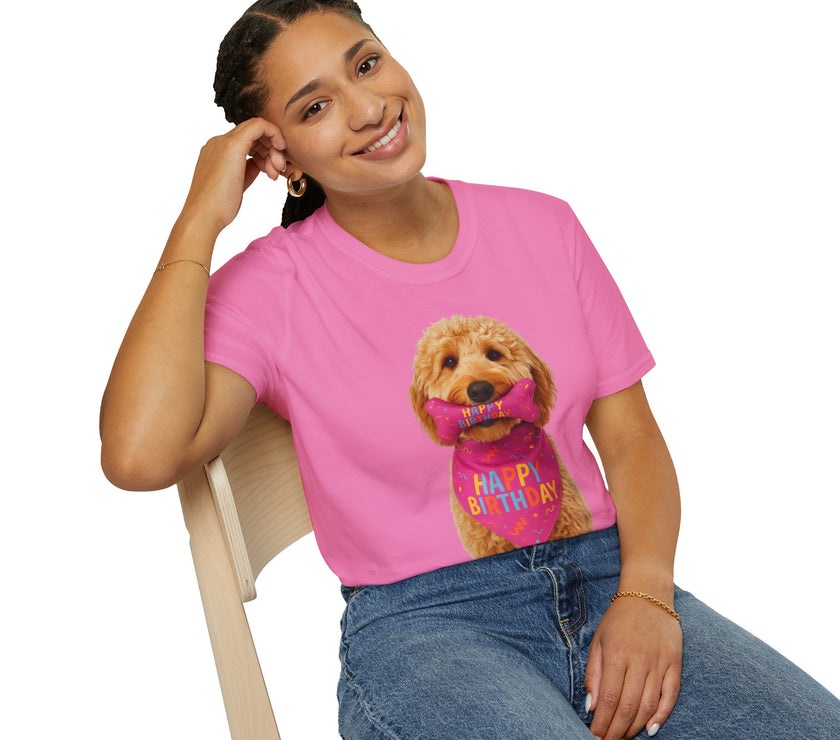 Happy Birthday Dog T-Shirt – Funny Party Shirt for Dog Lovers
