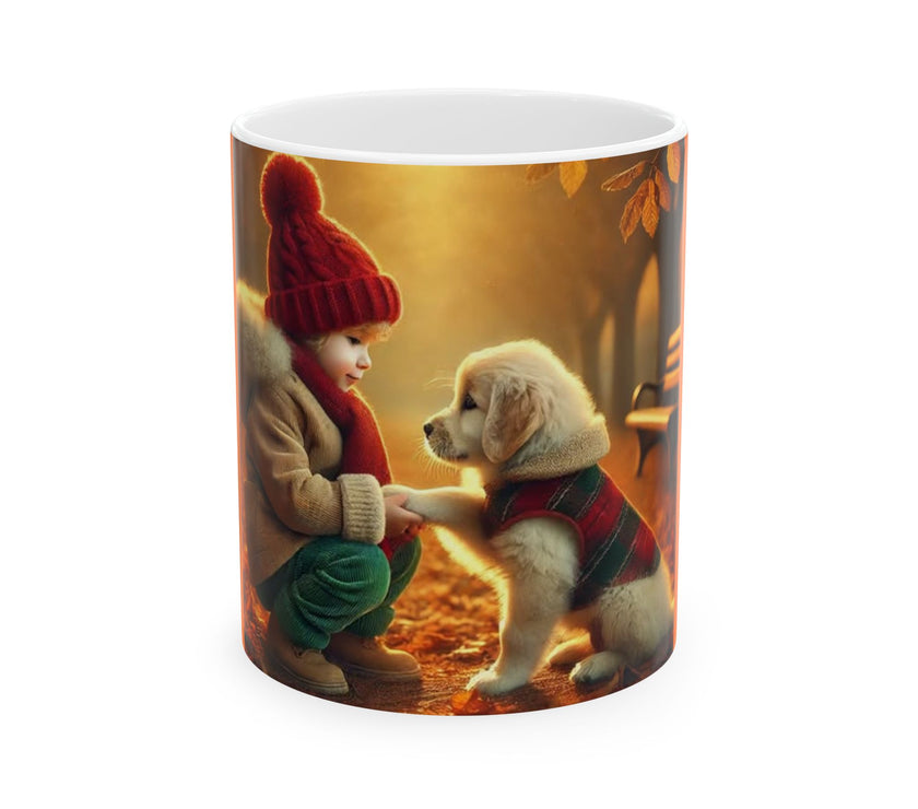 Ceramic Mug - A Dog's Love is Unconditional!
 
