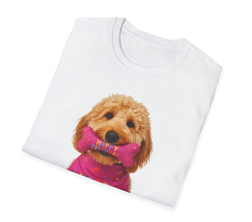 Happy Birthday Dog T-Shirt – Funny Party Shirt for Dog Lovers