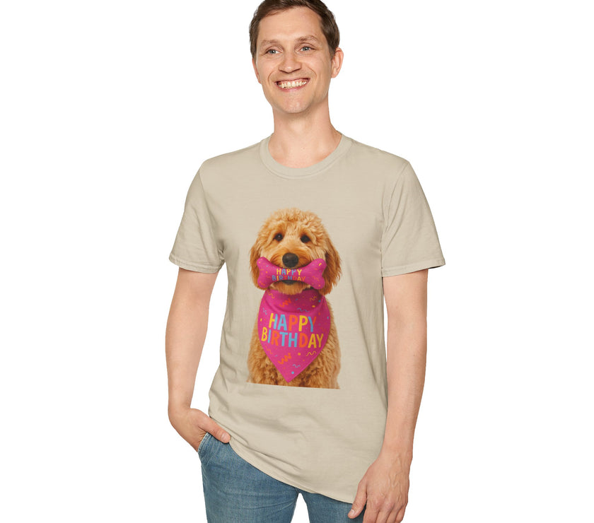 Happy Birthday Dog T-Shirt – Funny Party Shirt for Dog Lovers