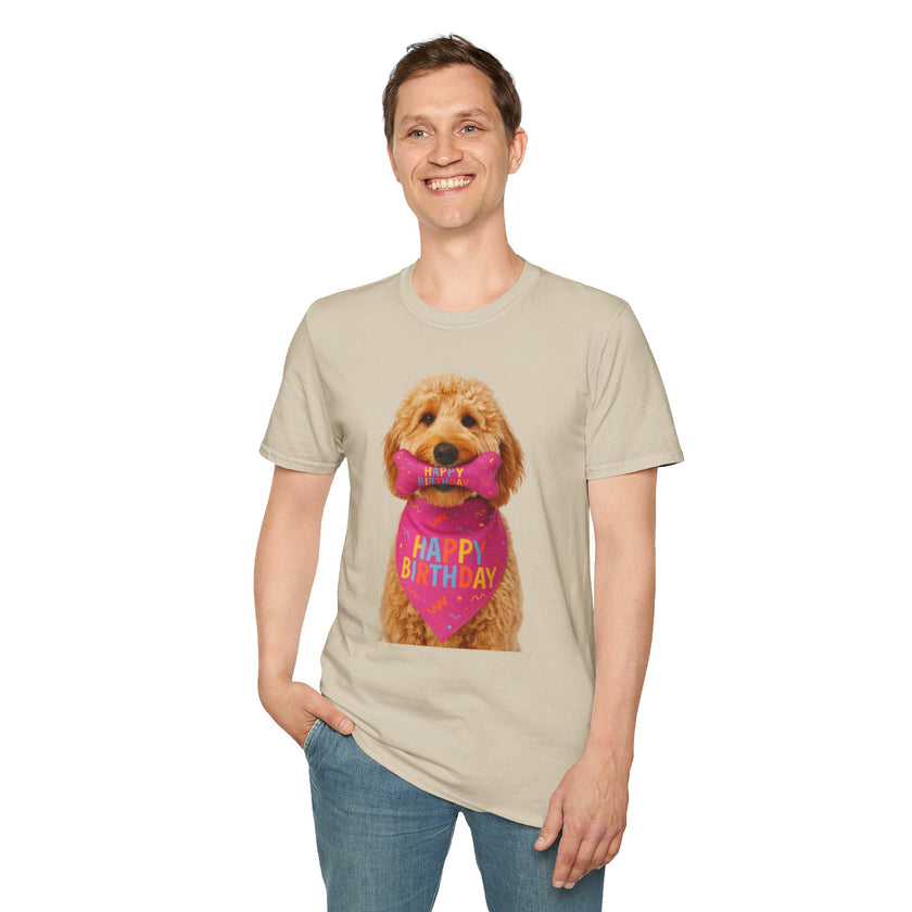 Happy Birthday Dog T-Shirt – Funny Party Shirt for Dog Lovers
