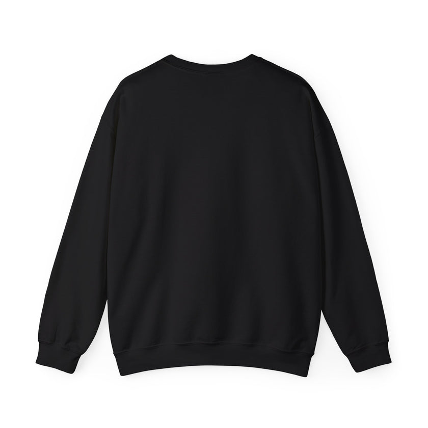 Black sweatshirt on a white background