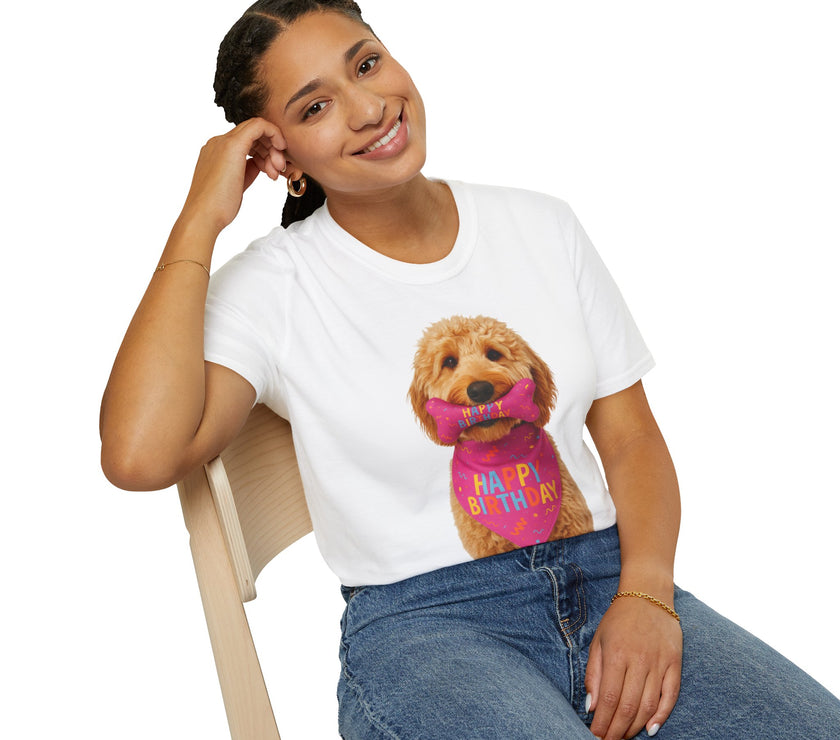 Happy Birthday Dog T-Shirt – Funny Party Shirt for Dog Lovers