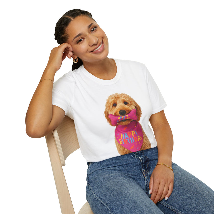 Happy Birthday Dog T-Shirt – Funny Party Shirt for Dog Lovers