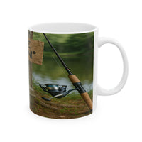 Gone Fishin’ Ceramic Mug for Fishermen