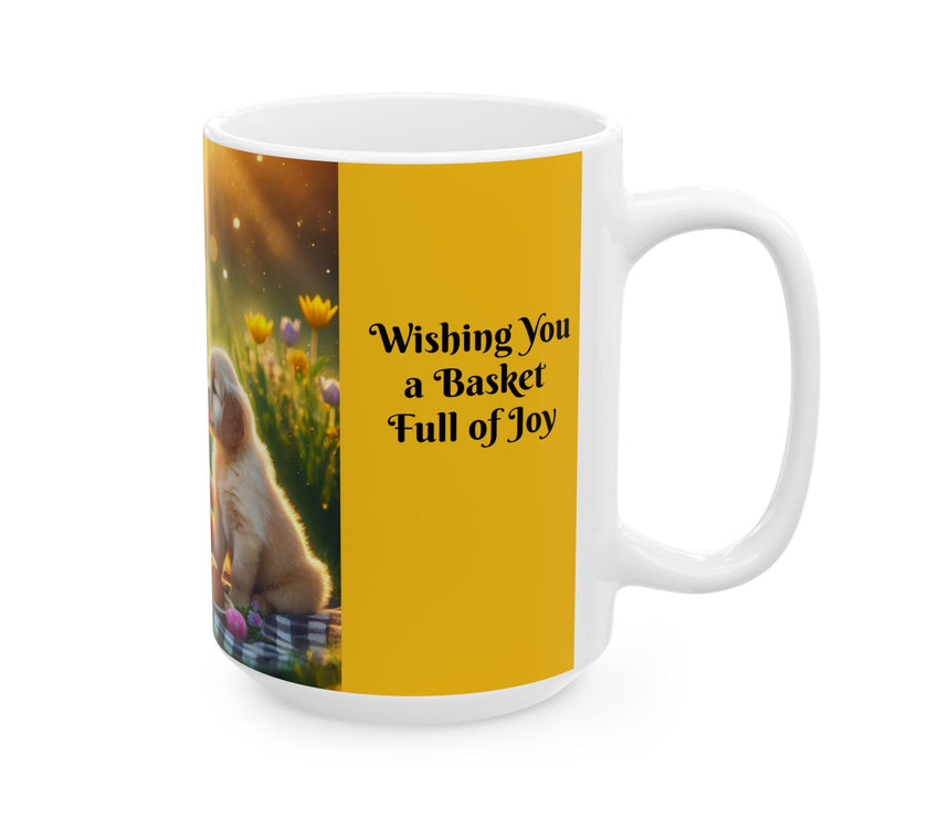Easter Ceramic Mug - Wishing You A Basket Full Of Joy