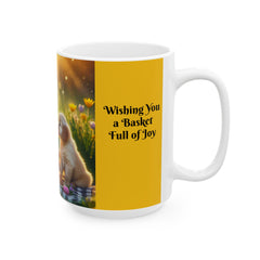 Easter Ceramic Mug - Wishing You A Basket Full Of Joy