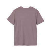 Purple t-shirt on a white background