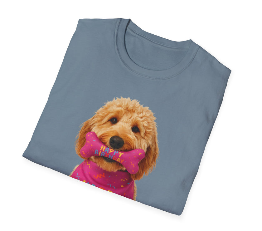 Happy Birthday Dog T-Shirt – Funny Party Shirt for Dog Lovers