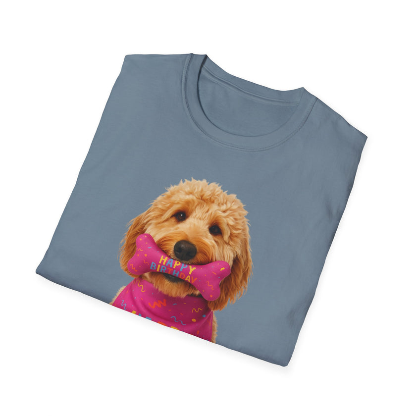Happy Birthday Dog T-Shirt – Funny Party Shirt for Dog Lovers