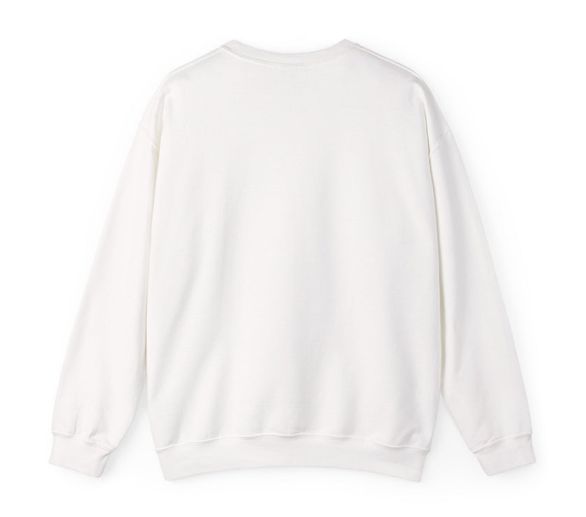 White sweatshirt on a white background