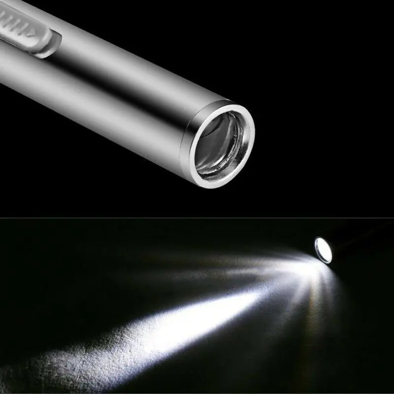 5" LED USB Rechargeable Mini Tactical Flashlight