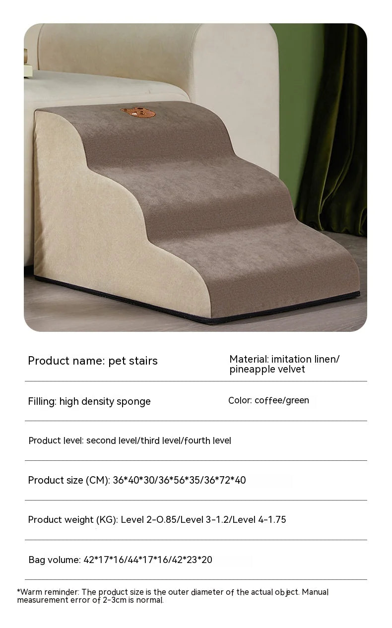 Four level step stairs for pet