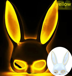 Christmas Ball Luminous Rabbit Mask