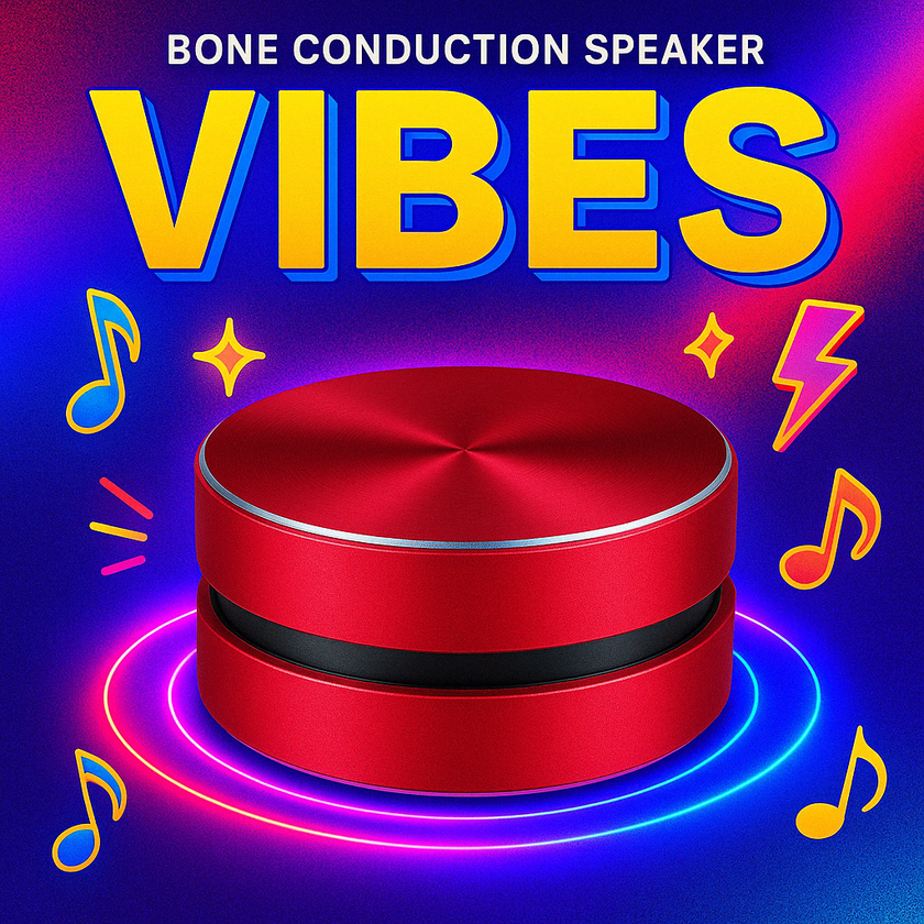 Hummingbird Bone Conduction Bluetooth Speaker