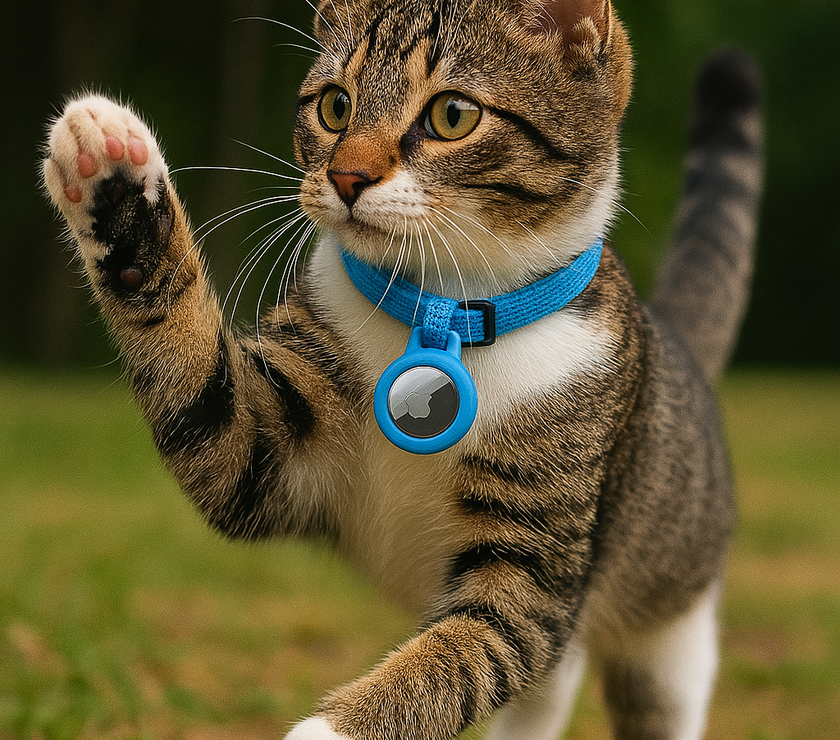 Adjustable Cat Collar for Apple Airtag