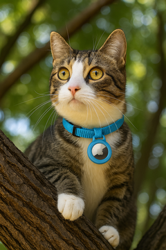 Adjustable Cat Collar for Apple Airtag