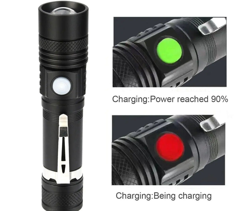 Super Bright 90000LM LED Tactical Flashlight