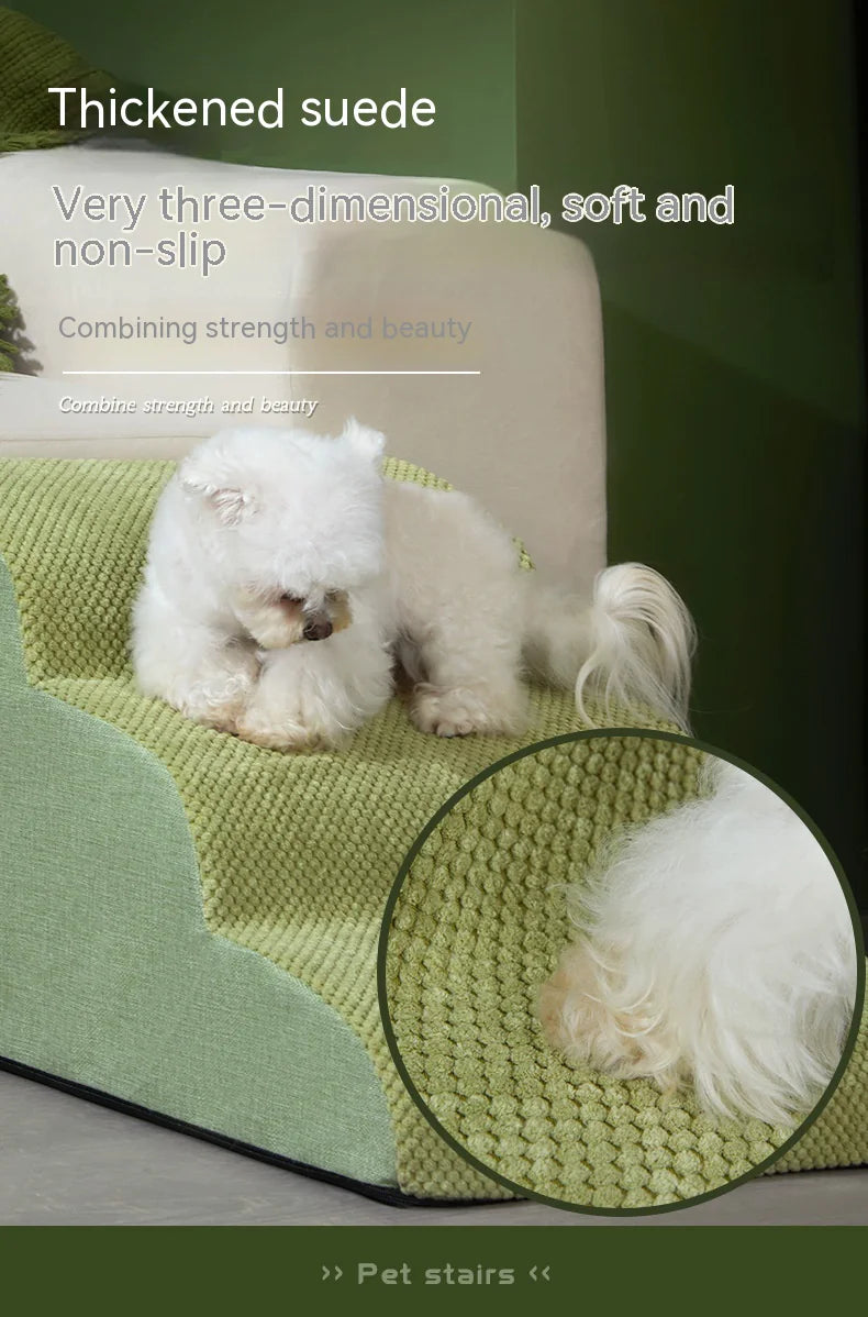 Three level step stairs for pet