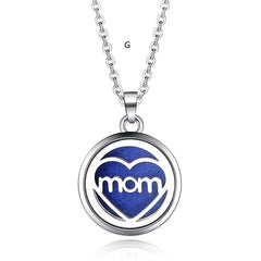 Aromatherapy Pendant Necklace Essential Oil Diffuser  mom esign