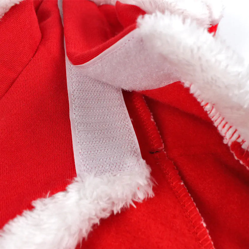 Pet Santa Costume opening