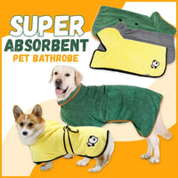 Multi-purpose Soft Dog Bathrobe