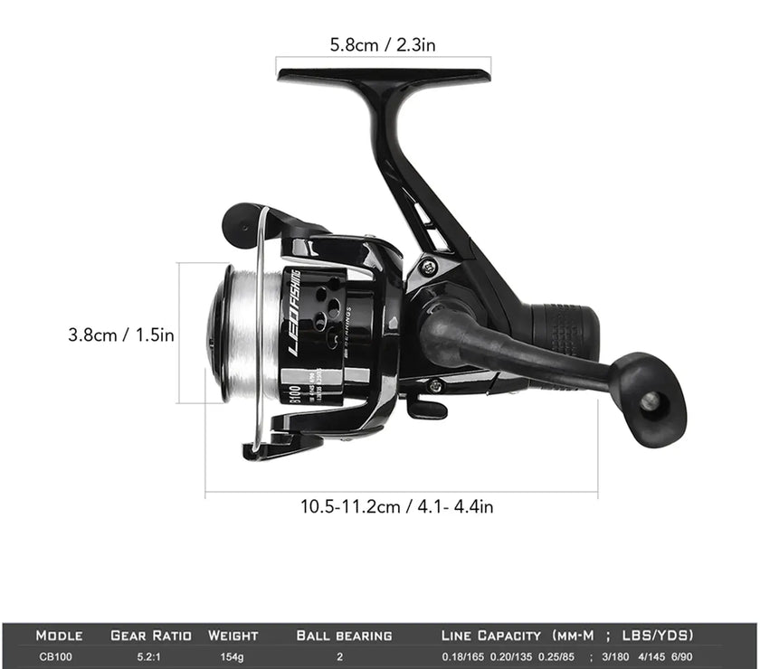 Telescopic Fishing Rod Combo