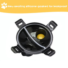 2-In-1 Dog Water Bottle With Food Container