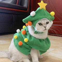 Christmas Tree outfit for cats & small dogs