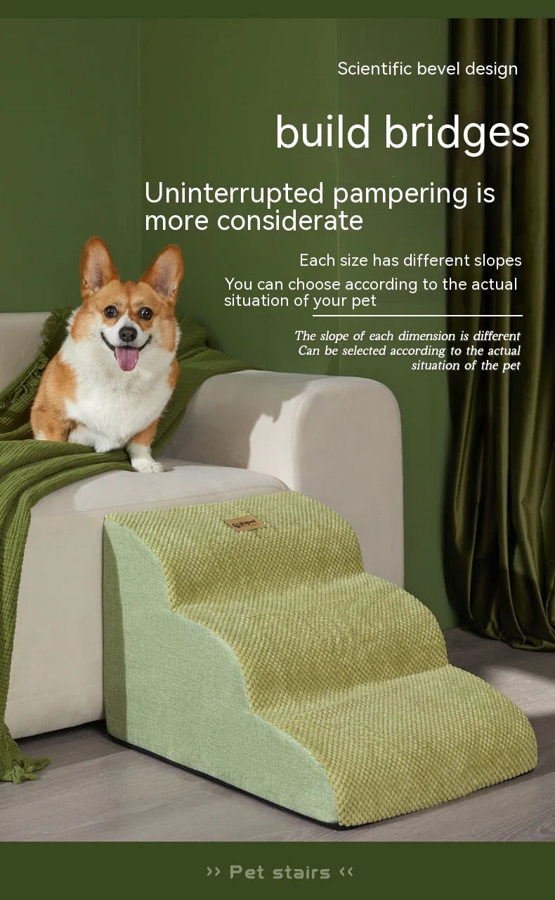 Four level step stairs for pet