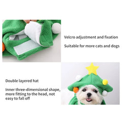 Christmas Tree outfit for cats & small dogs