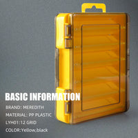 MEREDITH  12 Compartments Fishing  Lure Storage Tackle Box  basic information