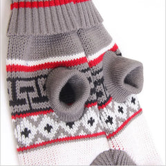 Winter pattern Pet Sweater