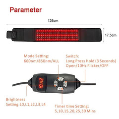 Portable Red Light Therapy Belt for Body Slim Pain Relief