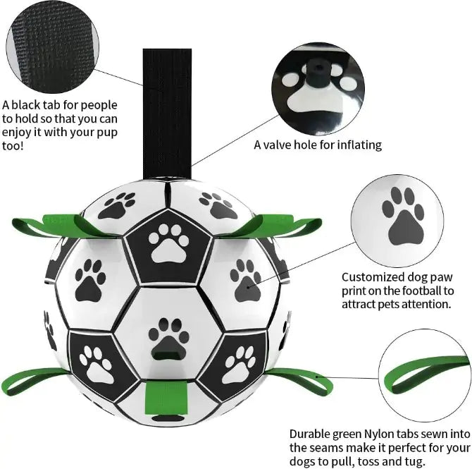 Interactive Soccer Ball Dog Toy